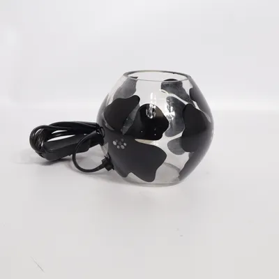 Bordlampe (Sort, Hvid)