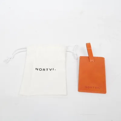 Bagagetag (Brun) från Nortvi Skinnimitation