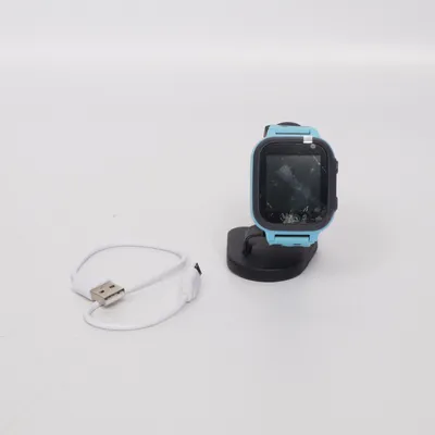 Montre connectée (Bleu, Noir)