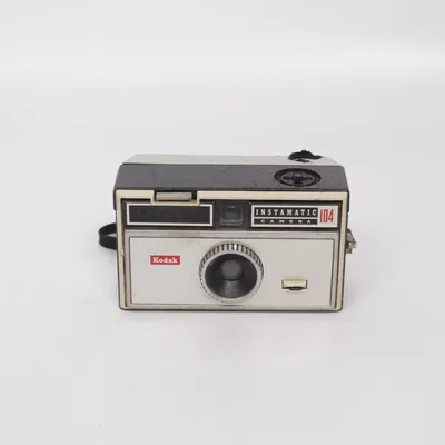 Analog kompaktkamera (Instamatic 104) från Kodak