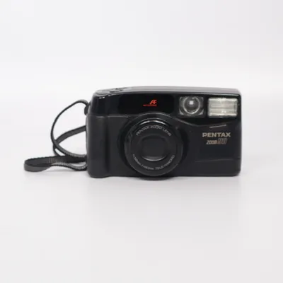 Analog kompaktkamera (PENTAX Zoom 90) från Pentax