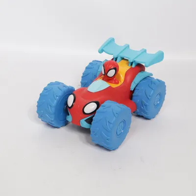 Legetøjsbil (Blå, Rød, Gul) fra Marvel Spiderman