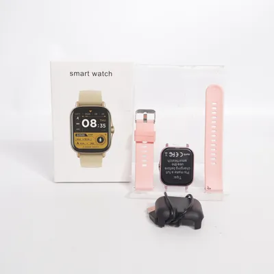 Smartwatch (Rosa, Svart, Beige)