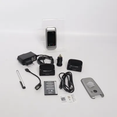 Mobiltelefon (Svart, Silverfärgad) från Emporia