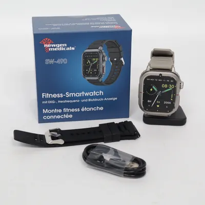 Smart watch (Gray) from Newgen Medicals