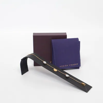 Armband (Guldfärgad, Vit) från Monica Vinader Silver