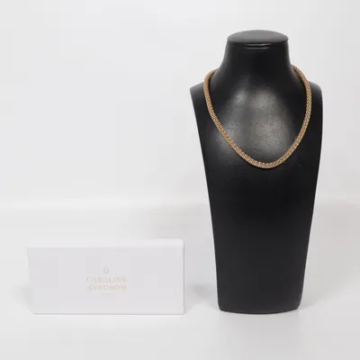 Halsband (Guldfärgad) från Caroline Svedbom Okänd metall