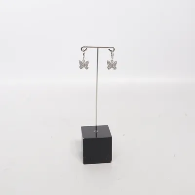 Boucles d'oreilles (Gris) Métal inconnu