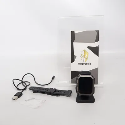 Smartwatch (Zwart) van Armorwatch