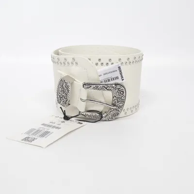 Waist belt (White) from Bershka Faux leather