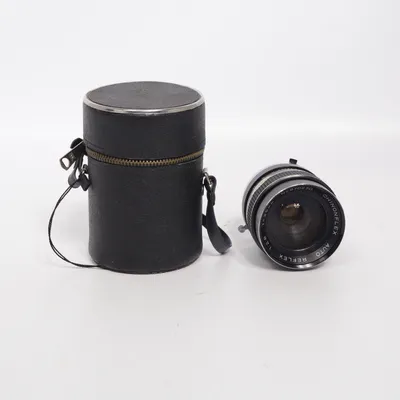 Camera lens (CHINONFLEX AUTO REFLEX 1:2.8 f=35mm) from Passed