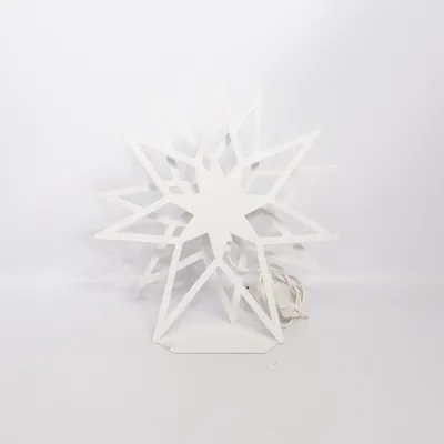 Julstjärna (Vit) från Belid