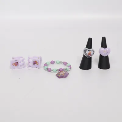 Smyckesset (Lila, Transparent) från Disney Plast