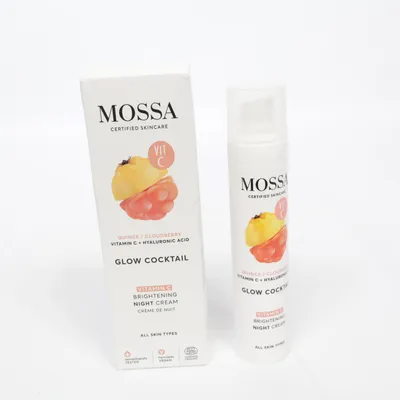 Nattkräm (Glow Cocktail Vitamin C Brightening Night Cream) från Mossa
