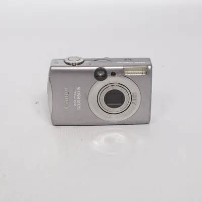 Digital compact camera (IXUS 850 IS, 3.8x IS 4.6-17.3mm 1:2-5.8) from Canon