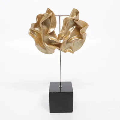 Örhängen (Guldfärgad) Okänd metall