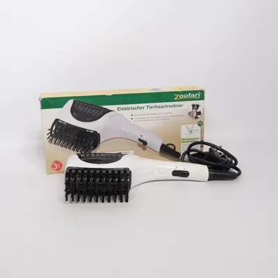 Brosse à air chaud (Blanc, Noir) de Zoofari
