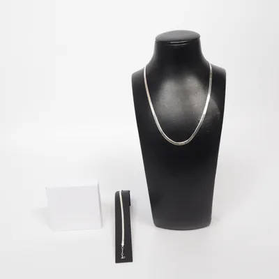 Smyckesset (Silverfärgad) från Safira Silver