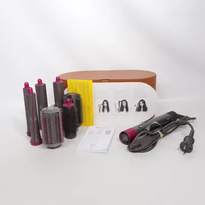 Varmluftsbørste (AIRWRAP * HS01 * Zubehör komplett vorhanden siehe Bilder bitte) fra Dyson