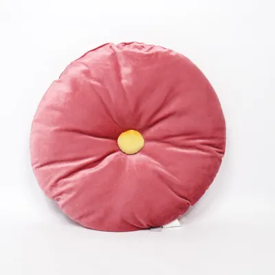 Prydnadskudde (Rosa, Gul) från Jotex Polyester