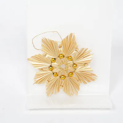 Julgranspynt (Beige, Guldfärgad)