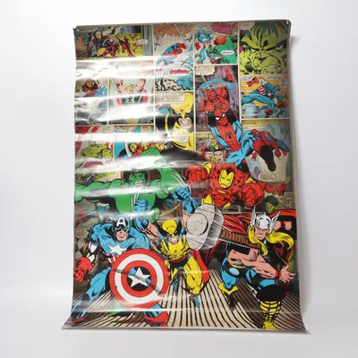 Poster från Marvel Comics