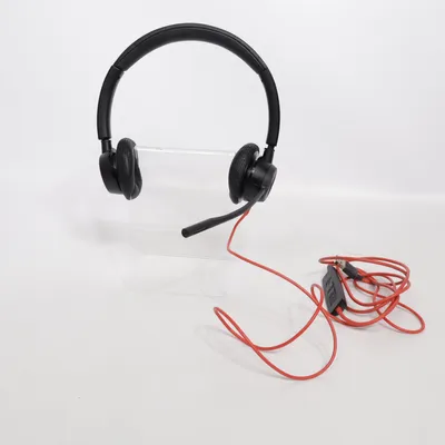 Headset (Sort, Rød) fra Poly