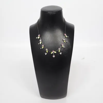 Ketting (Grijs, Meerkleurig) Onbekend materiaal
