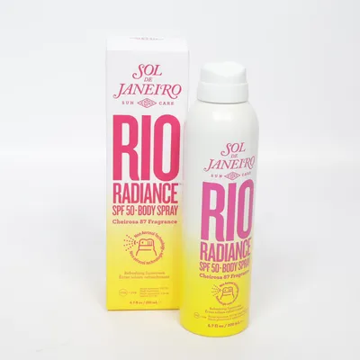 Solskyddsfaktor (Rio Radiance SPF 50 Body Spray) från Sol de Janeiro