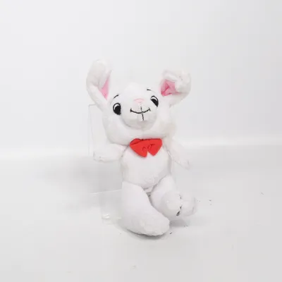 Kuscheltier (Weiß, Pink, Rot) von Bamses Värld Polyester