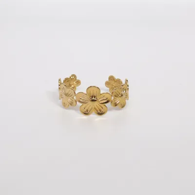 Armring (Guldfärgad) Okänd metall