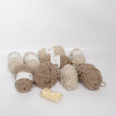 Yarn (Beige, Multicolored) from Holly