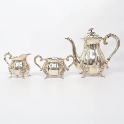 Servis (Silverfärgad)