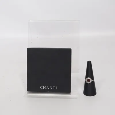 Bague (Argent, Marron) de Chanti Argent