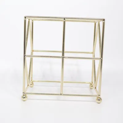 Vinställ (Guldfärgad)