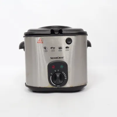 Air fryer (Silverfärgad, Svart) från SilverCrest