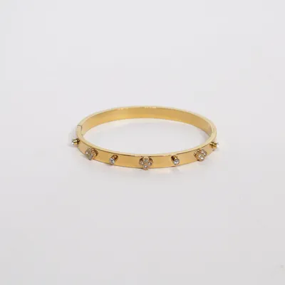 Armring (Guldfärgad) Okänd metall