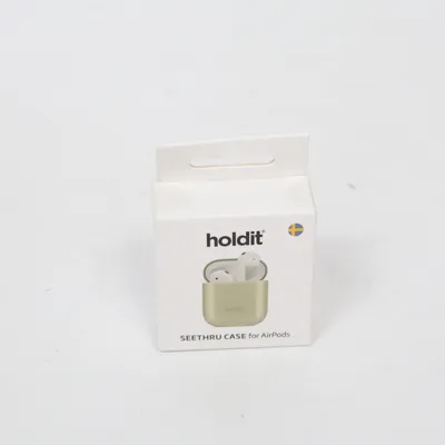 Koptelefoonhoes (Seethru Case For AirPods) van Holdit