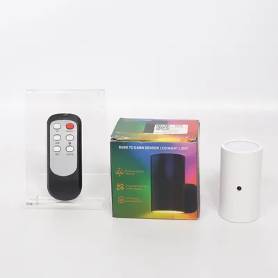 Night light (White, Black) from Remote