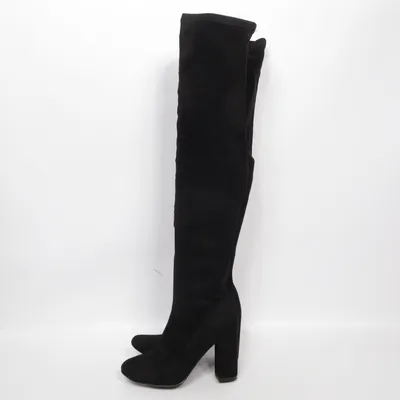 Boots (Black) from NLY Shoes Faux suede