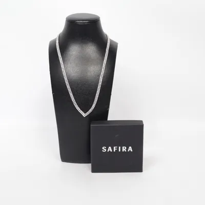 Halsband (Silverfärgad) från Safira Silver