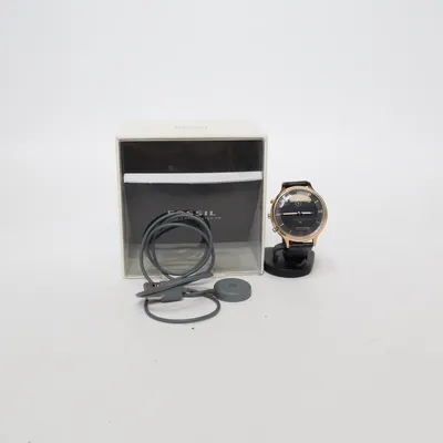 Smartwatch (Guldfärgad, Svart) från Fossil