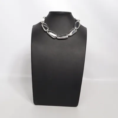 Halsband (Silverfärgad) Plast