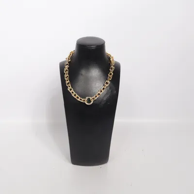 Halsband (Guldfärgad) Okänd metall