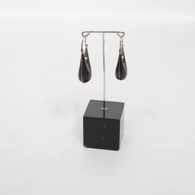Øreringe (DORIC EARRING LARGE 'MPINGO') fra Kinraden Sølv