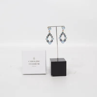 Earrings (Mini Delia Earrings/Sky Combo/Gold) from Caroline Svedbom Gold plated