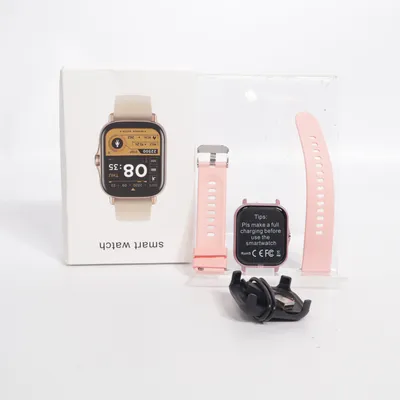 Smartwatch (Rosa, Svart)