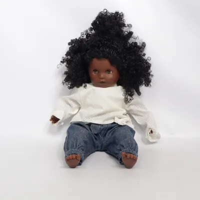 Doll (White, Blue) from Skrållan