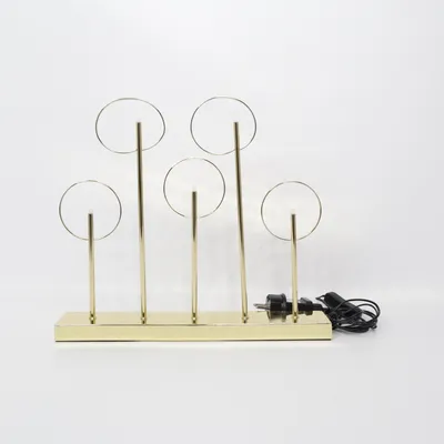 Bordlampe (Guld) fra Rusta