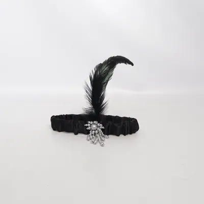 Haarband (Zwart, Zilver)